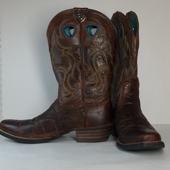 ariat rawhide boots